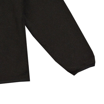 سويت شيرت اولادي للمدرسه ساده لون اسود