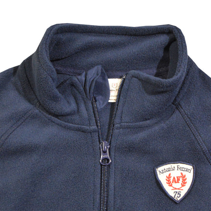 سويت شيرت اولادي للمدرسه ساده لون كحلي