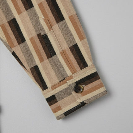 قميص رجالي شتوي بأكمام طويلة وياقة عادية