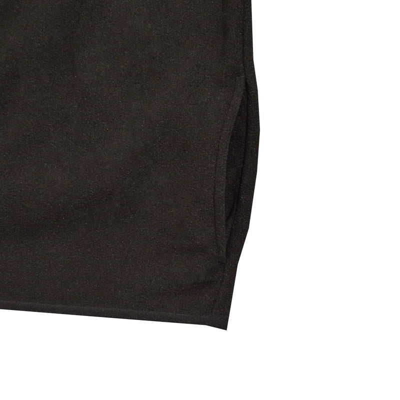 لون اسود Fleece سويت شيرت جاكيت اولادي