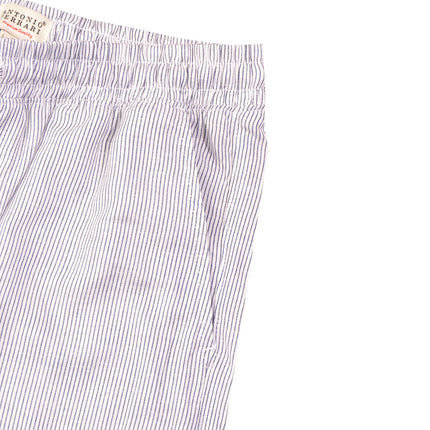 بنطلون شروال رجالى ستريت فيت لون ابيض مقلم