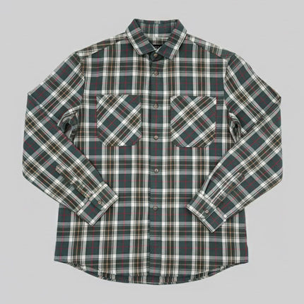 قميص رجالي شتوى بجيوب امامية واكمام طويله وياقه عاديه