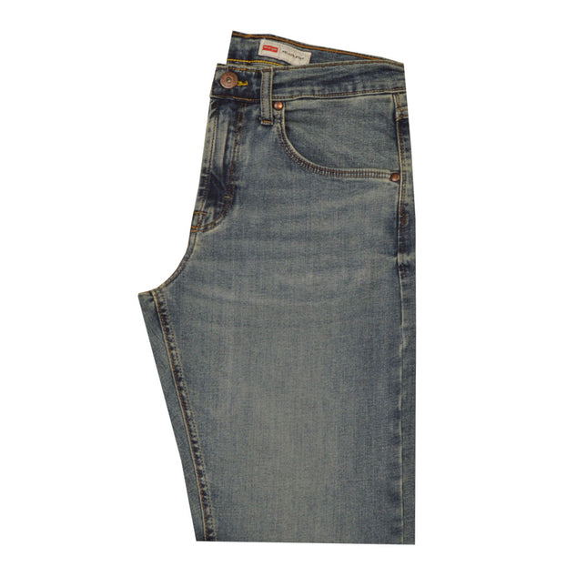 بنطلون جينز رجالى رانجلر ازرق بقصة مريحة ريجولار فيت