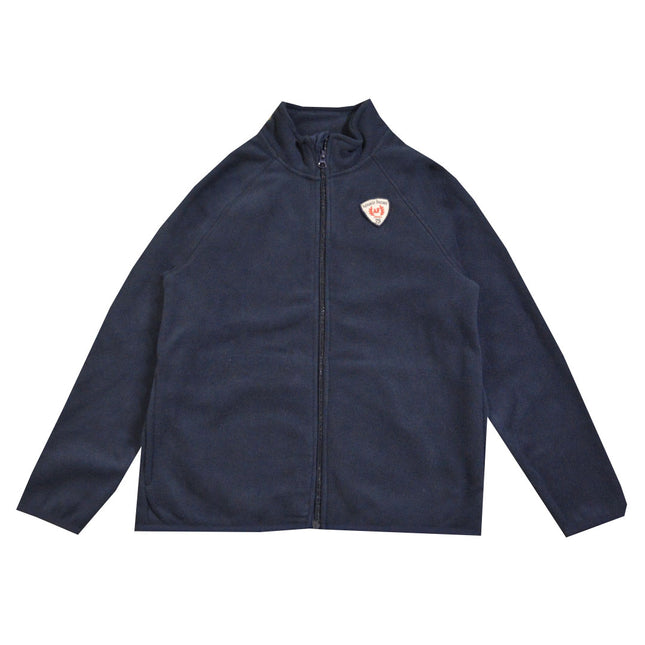 سويت شيرت اولادي للمدرسه ساده لون كحلي