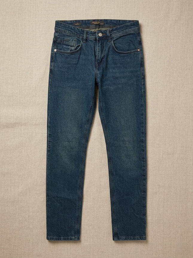 بنطلون جينز رجالي سيلفانو سليم فيت