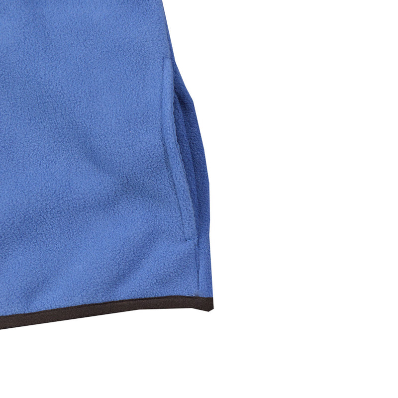ساده باكمام طويله لون ازرق  Fleece سويت شيرت جاكيت اولادي