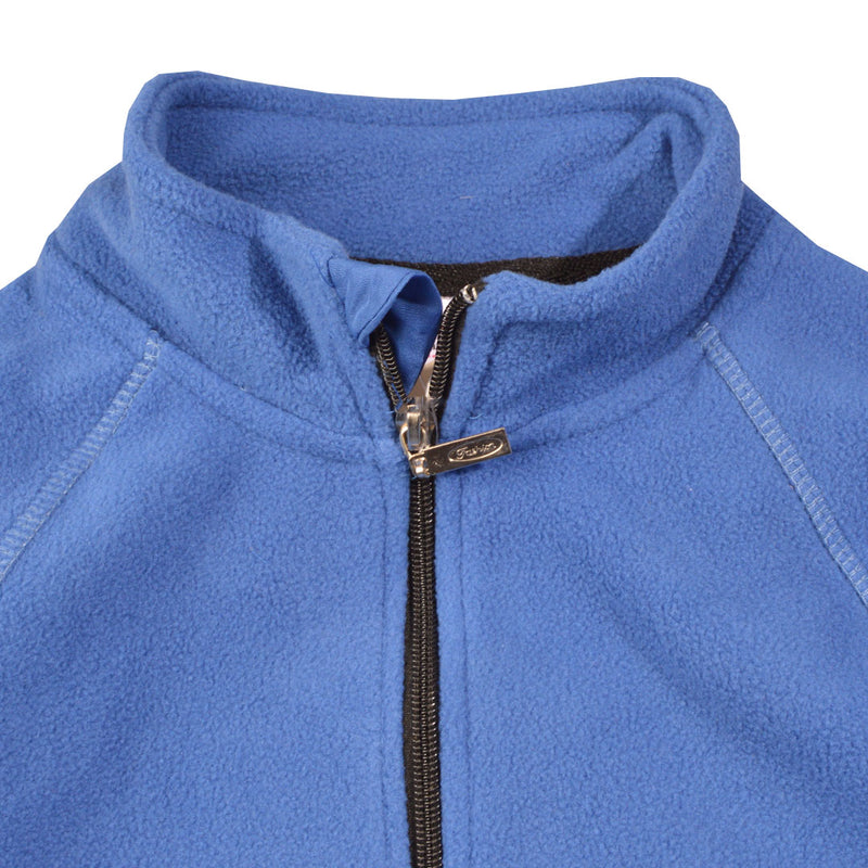 ساده باكمام طويله لون ازرق  Fleece سويت شيرت جاكيت اولادي