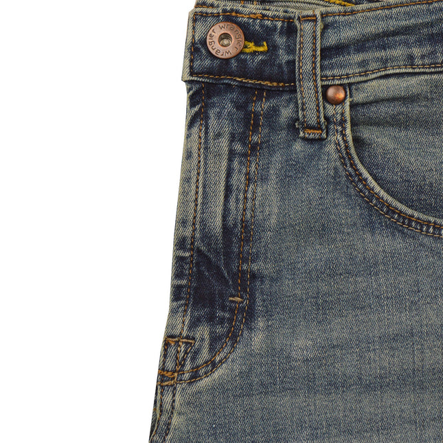 بنطلون جينز رجالى رانجلر ازرق بقصة مريحة ريجولار فيت