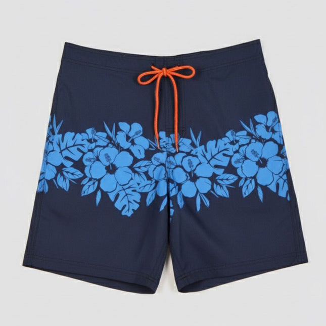 شورت سباحة رجالي ببطانة شبكية وخصر مطاطي