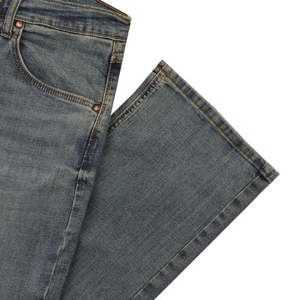 بنطلون جينز رجالى رانجلر ازرق بقصة مريحة ريجولار فيت