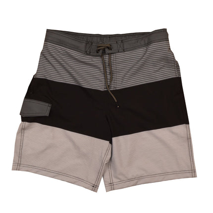 شورت بحر رجالي ببطانة شبكية وخصر مطاطي