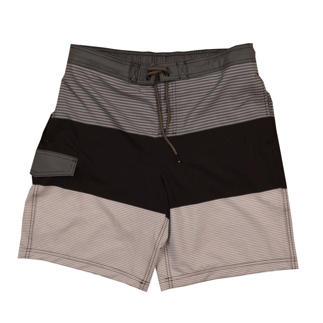 شورت بحر رجالي ببطانة شبكية وخصر مطاطي