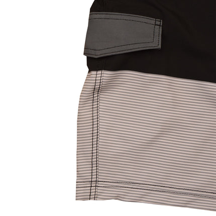 شورت بحر رجالي ببطانة شبكية وخصر مطاطي