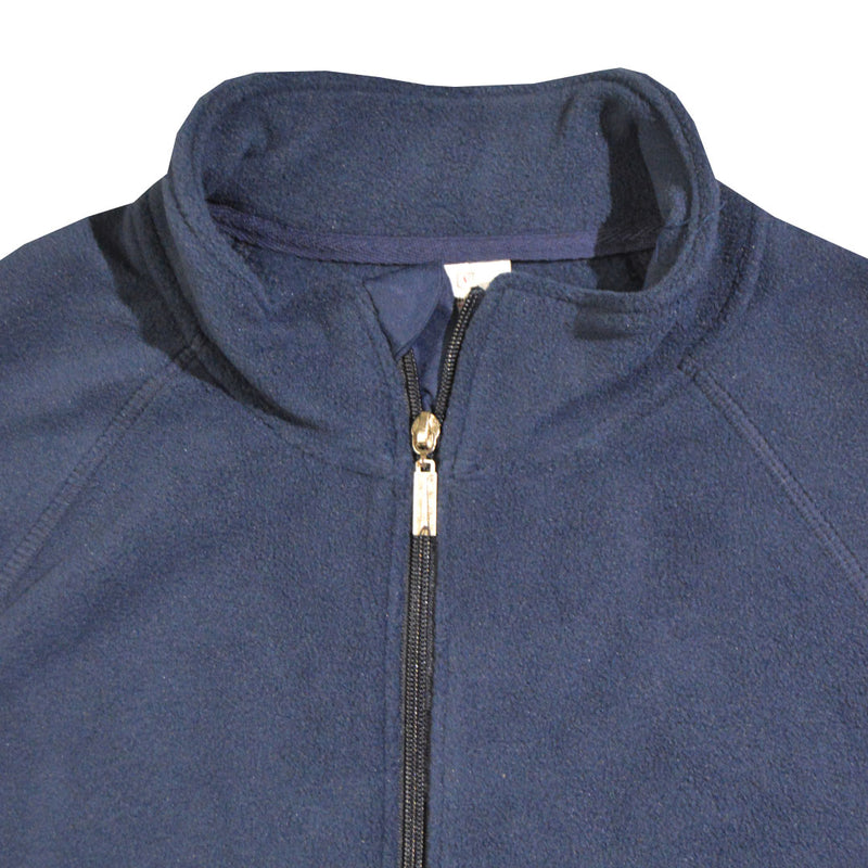 لون كحلى Fleece سويت شيرت جاكيت اولادي