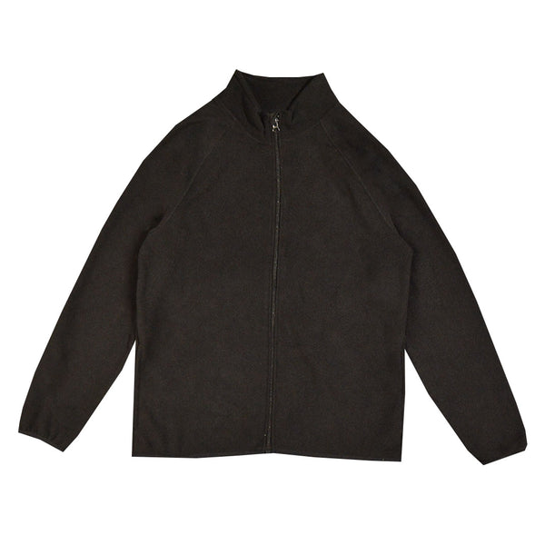 لون اسود Fleece سويت شيرت جاكيت اولادي