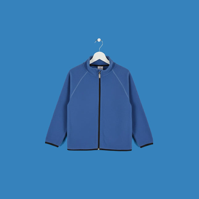 سويت شيرت اولادي ساده بسوسته لون ازرق