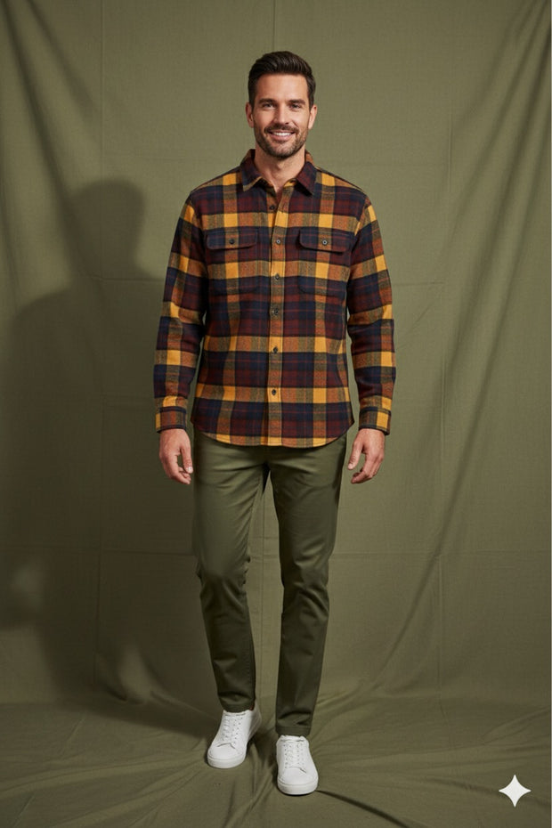 <h4><strong>قميص شتوى</strong></h4><h1>خامة مستوردة</h1>